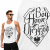 tank-top patriotyczny B-H-O CZARNY NAPIS